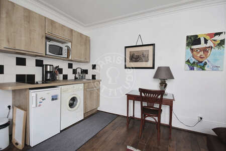 Cuisine Appartement meublé - 29m²  - 1 chambre - Châtelet - Paris