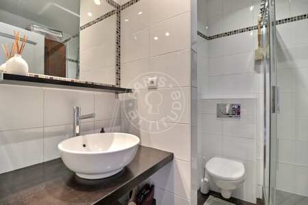 Bathroom Furnished studio - 35m²  - Arc de Triomphe - Paris
