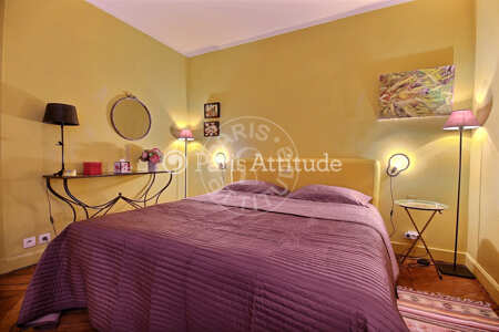 Quarto Apartamento mobilado - 80m²  - 2 quartos - Jardin du Luxembourg - Paris
