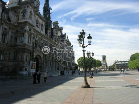 undefined Apartamento mobilado - 50m²  - 1 quarto - Hôtel de Ville - Paris
