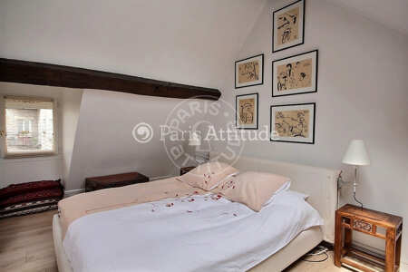 Chambre Duplex meublé - 50m² - 1 chambre - Place Monge - Paris