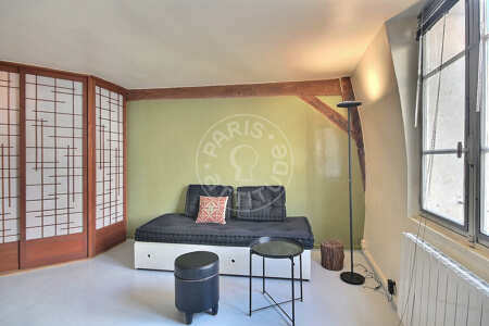 Salón Piso amueblado - 35m²  - 1 dormitorio - Jardin du Luxembourg - París