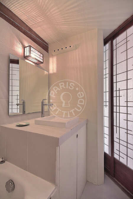 Baño Piso amueblado - 35m²  - 1 dormitorio - Jardin du Luxembourg - París