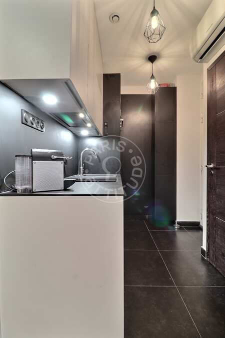 Cozinha Quitinete mobilado - 25m²  - Montorgueil - Paris