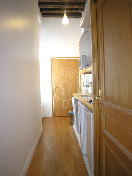 Cozinha Quitinete mobilado - 25m²  - Montorgueil - Paris