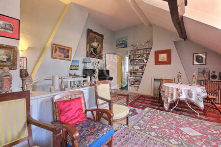 Sala Duplex mobilado - 140m²  - 3 quartos - Ile Saint-Louis - Paris