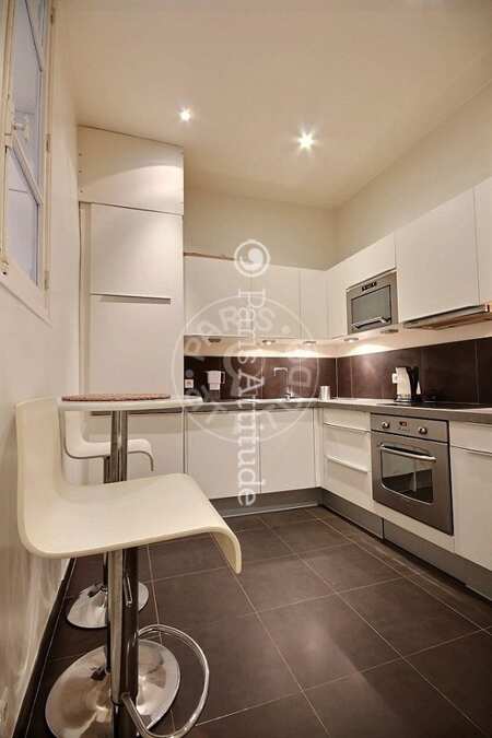 Cozinha Apartamento mobilado - 50m² - 1 quarto - Ile de la Cité - Paris