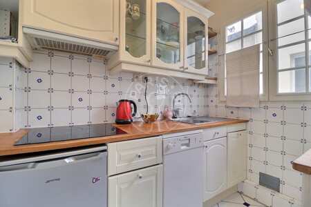 Cozinha Apartamento mobilado - 32m²  - 1 quarto - Porte Maillot / Palais des Congrès - Paris