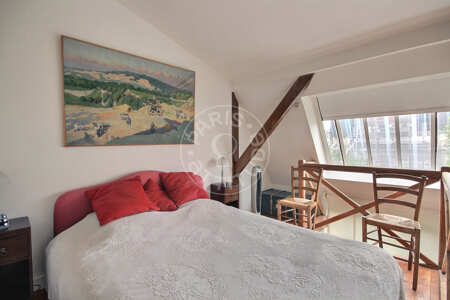 Dormitorio Loft amueblado - 75m²  - 2 dormitorios - Montsouris - París