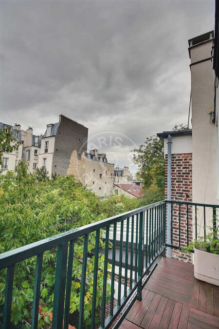 Balcón Loft amueblado - 75m²  - 2 dormitorios - Montsouris - París