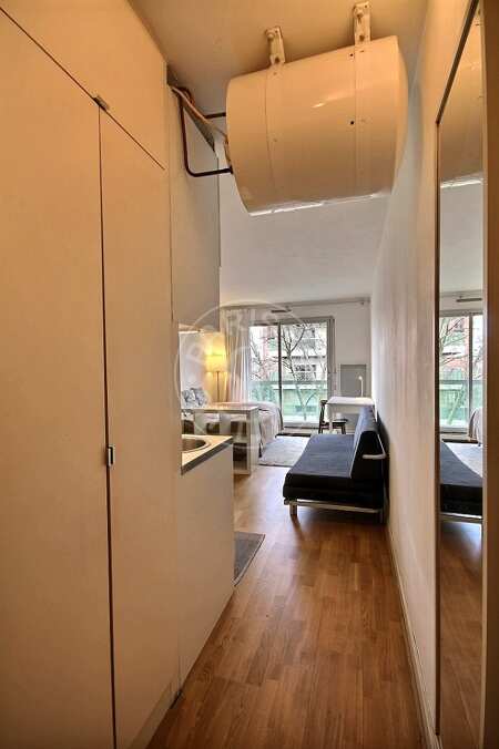 Entrada Quitinete mobilado - 21m²  - Ménilmontant - Paris
