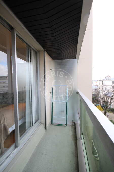 Varanda Quitinete mobilado - 21m²  - Ménilmontant - Paris