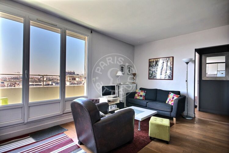Sala - 1 quarto mobiliado - Paris 75018 - 3066