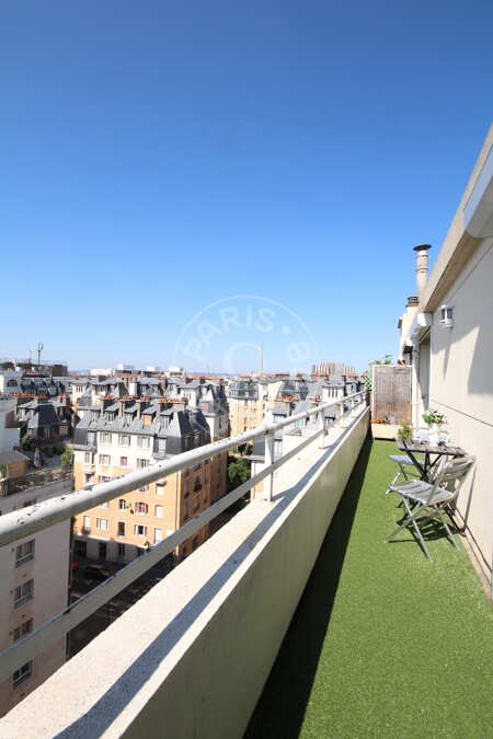 Balkon Möblierte wohnung - 52m²  - 1 Zimmer - Montmartre / Place des Abbesses - Paris