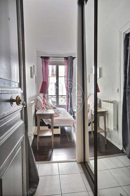Eingangsbereich Möblierte studio - 24m²  - Porte de Clichy - Paris