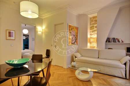 Salotto Appartamento arredato - 52m²  - 2 locali - Centre George Pompidou - Parigi