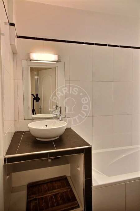 Bagno Appartamento arredato - 70m²  - 2 locali - Montmartre / Place des Abbesses - Parigi