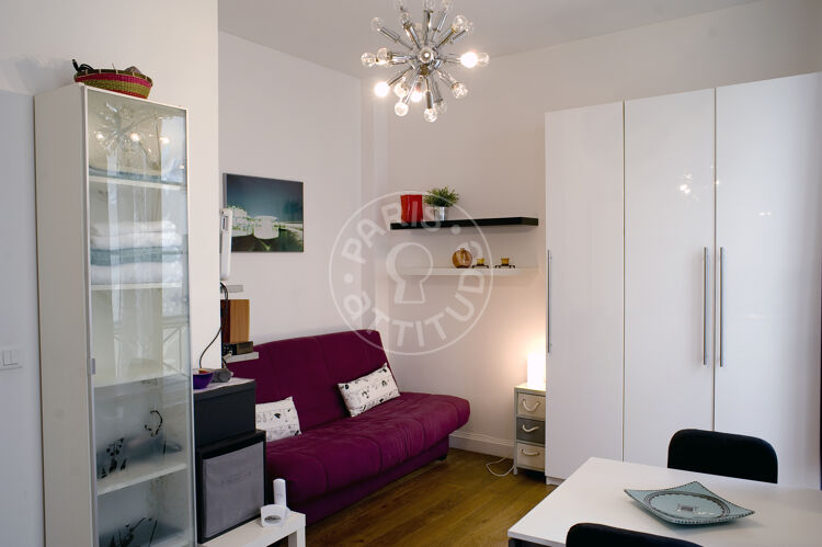 Salotto - Monolocale arredato - Parigi 75004 - 3264