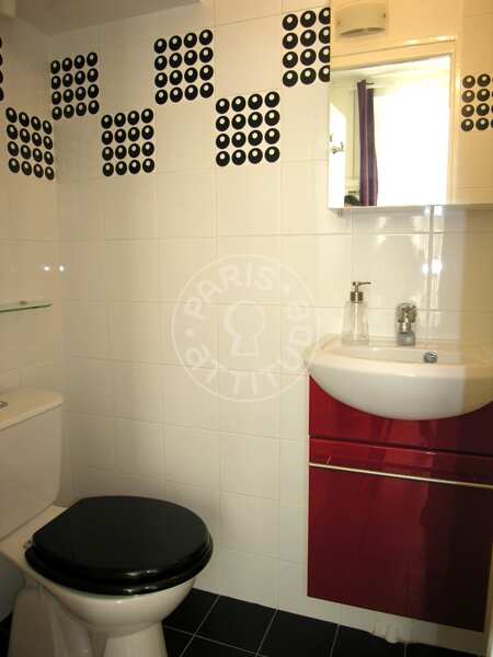 Bathroom Furnished studio - 17m²  - Place des Vosges - Paris