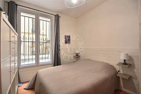 Camera da letto Appartamento arredato - 35m²  - 2 locali - Motte-Piquet Grenelle - Parigi