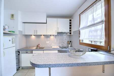 Cocina Piso amueblado - 48m²  - 1 dormitorio - Parc André Citroën - París