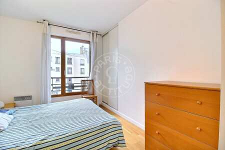 Dormitorio Piso amueblado - 48m²  - 1 dormitorio - Parc André Citroën - París
