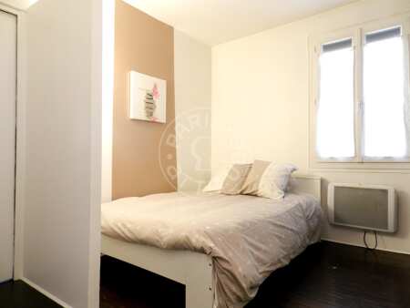 Chambre Appartement meublé - 27m²  - 1 chambre - Oberkampf - Paris