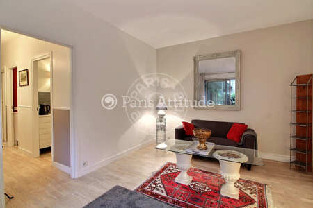 Sala Apartamento mobilado - 44m²  - 1 quarto - Boulogne-Billancourt
