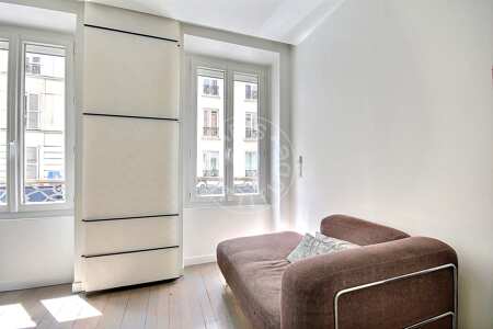 Salotto Appartamento arredato - 40m²  - 1 locale - Levallois-Perret