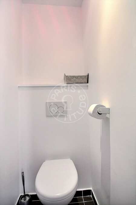 Bagno Appartamento arredato - 40m²  - 1 locale - Levallois-Perret