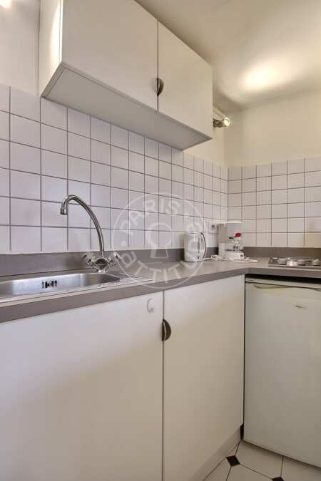 Kitchen Furnished studio - 23m²  - Place des Vosges - Paris
