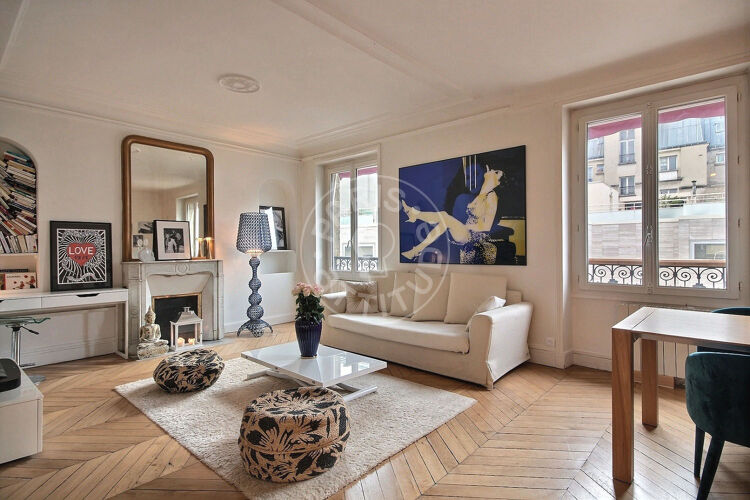 Sala - 1 quarto mobiliado - Paris 75002 - 3353
