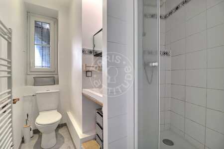 Casa de banho Quitinete mobilado - 25m²  - Plaisance / Pernety - Paris