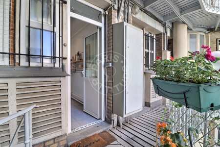 Varanda Quitinete mobilado - 25m²  - Plaisance / Pernety - Paris
