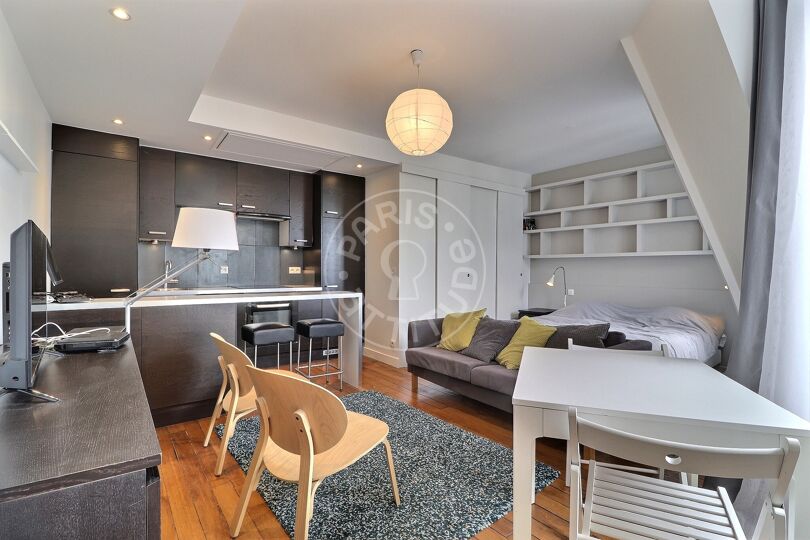 Furnished studio alcove - Paris 75009 - 3407