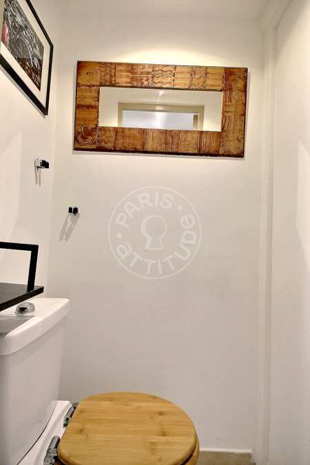 WC Apartamento mobilado - 45m²  - 1 quarto - Châtelet - Paris
