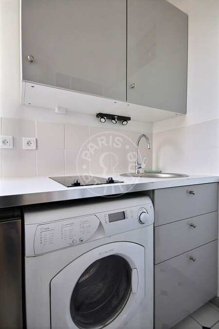 Cozinha Apartamento mobilado - 29m²  - 1 quarto - Sacré-Cœur - Paris