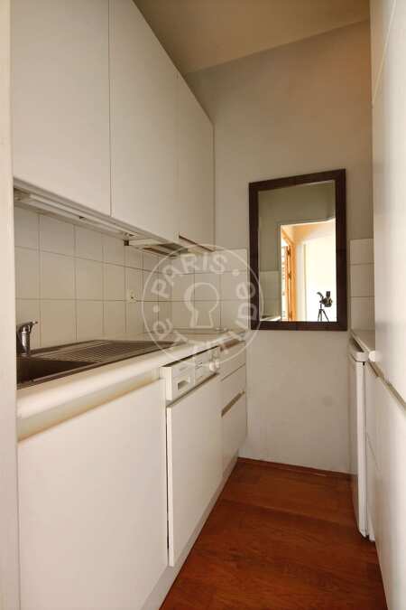 Cuisine Studio alcove meublé - 40m²  - Ledru-Rollin - Paris
