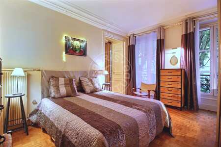 Schlafzimmer Möblierte wohnung - 65m²  - 1 Zimmer - Notre-Dame de Lorette - Paris