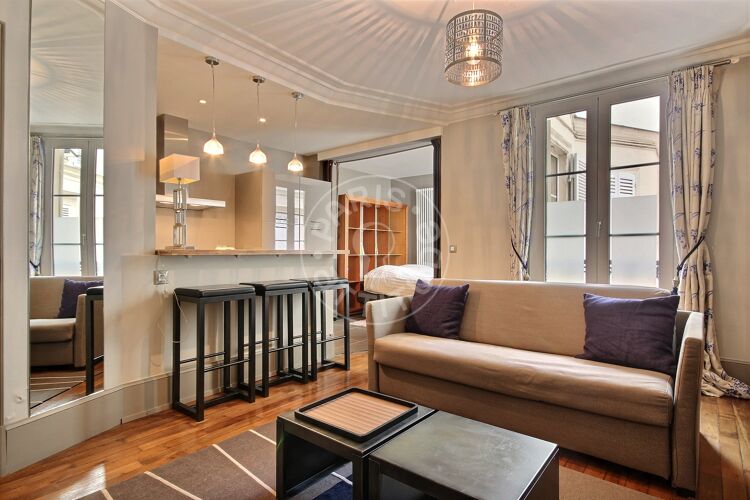Salotto - Mansardato arredato - Neuilly-sur-Seine 92200 - 3488