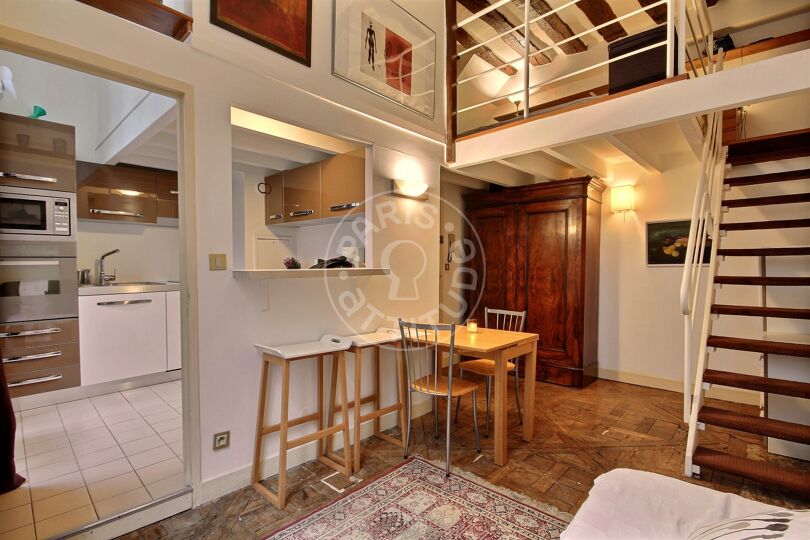 Furnished 1 bedroom - Paris 75003 - 3496