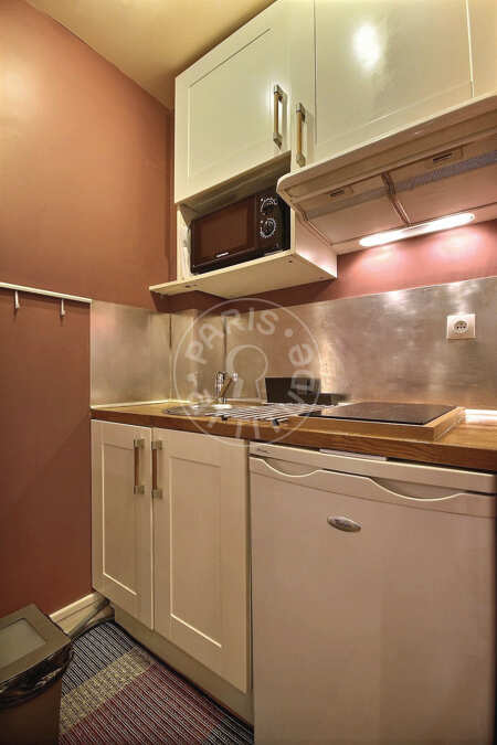 Cocina Estudio amueblado - 20m²  - Parc André Citroën - París