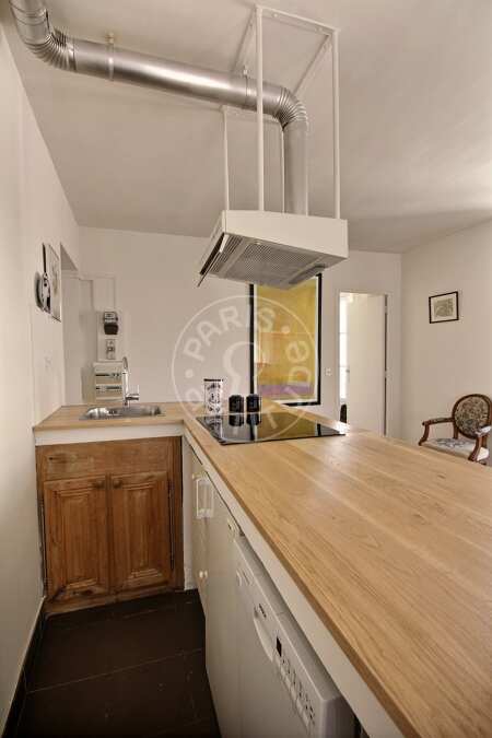 Cuisine Appartement meublé - 42m²  - 1 chambre - Invalides - Paris