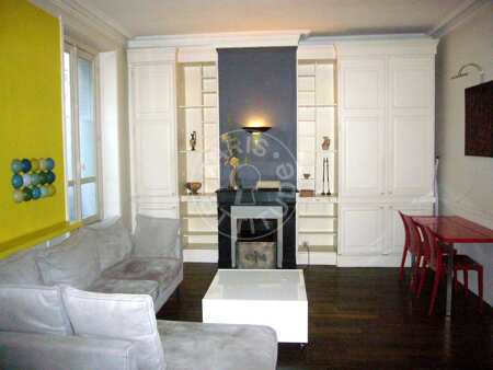 Sala Apartamento mobilado - 45m²  - 1 quarto - Alésia - Paris