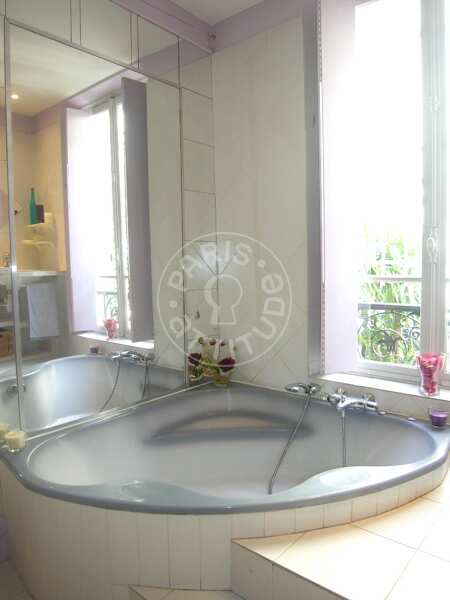 Casa de banho Apartamento mobilado - 45m²  - 1 quarto - Alésia - Paris