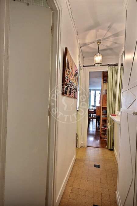 Entrada Estudio con alcoba amueblado - 36m²  - Saint-Paul - París