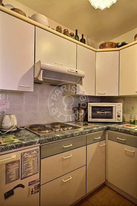 Cocina Estudio con alcoba amueblado - 36m²  - Saint-Paul - París