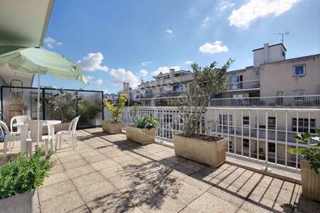 Terrasse Studio meublé - 27m²  - Plaisance / Pernety - Paris