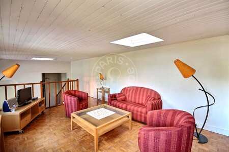 Salón Dúplex amueblado - 80m²  - 2 dormitorios - Les Gobelins - París