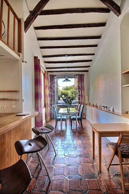 Comedor Dúplex amueblado - 80m²  - 2 dormitorios - Les Gobelins - París